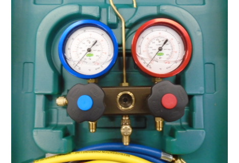 Refco meterset in koffer R744 co2.